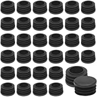 LOPOTIN 40 tapas de plástico- tapón de tubo de plástico de 30 mm- extremo interior redondo para patas de sillas- muebles…